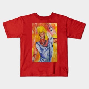 Fire Genasi Kids T-Shirt